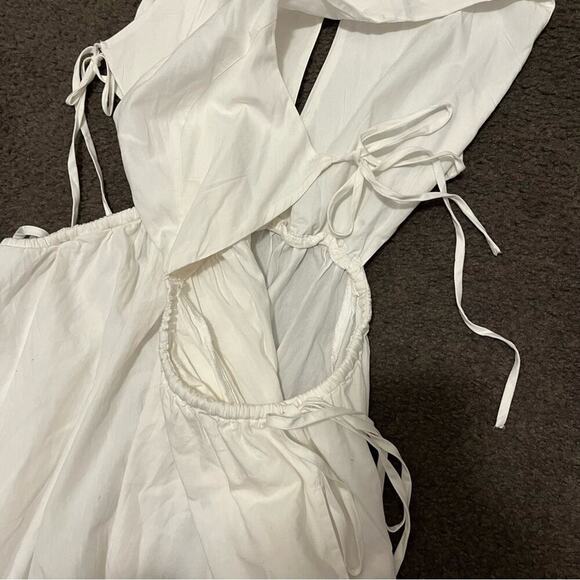 Free People Fabiana White Cutout Midi Maxi Dress - Picture 9 of 9